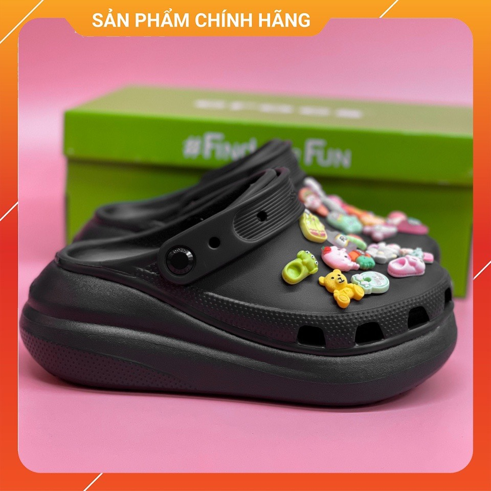Dép Crocs_ Bản Chunky Hot trend 2023 Full Box Bill