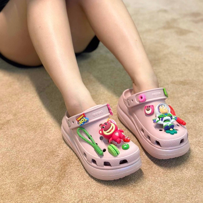 Dép Crocs_ Bản Chunky Hot trend 2023 Full Box Bill