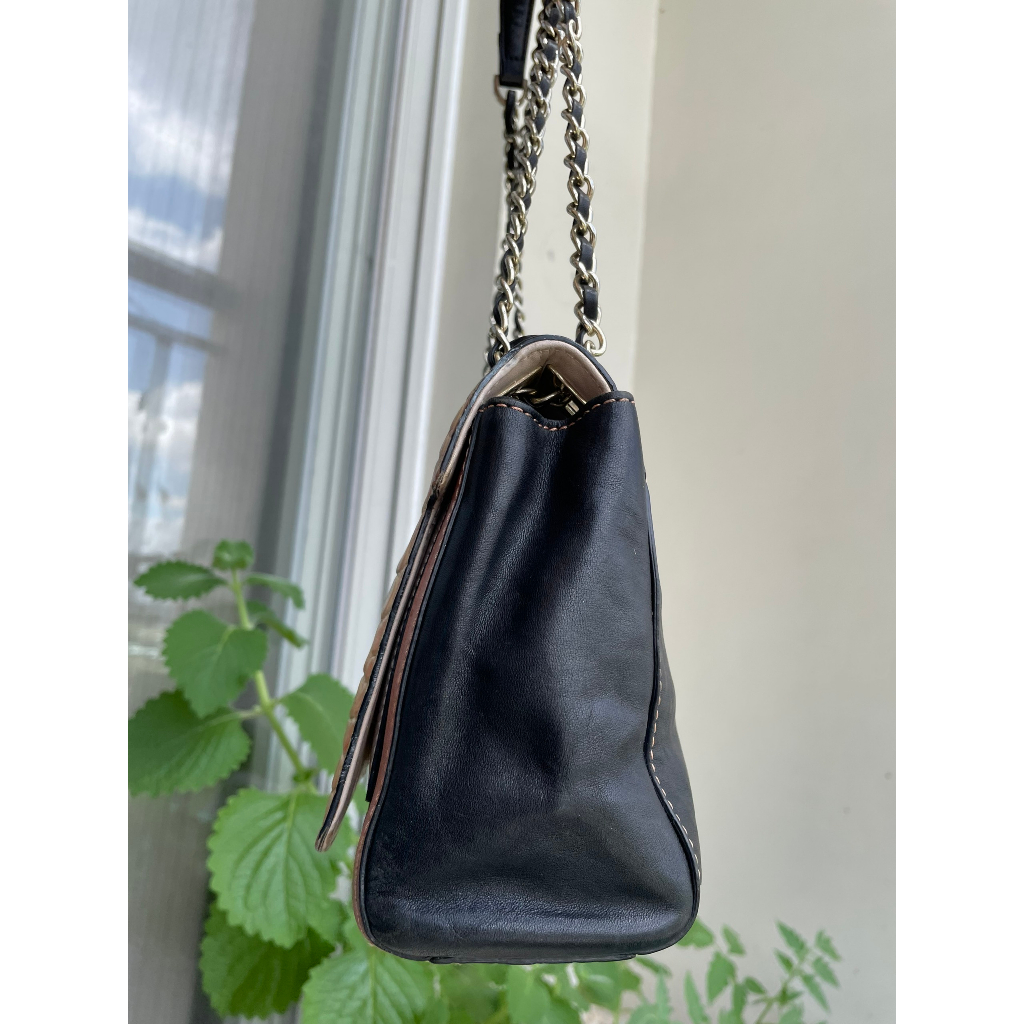 Lc21 Túi si quai xách đeo chéo da thật hiệu Dissona