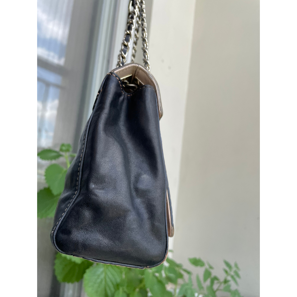 Lc21 Túi si quai xách đeo chéo da thật hiệu Dissona