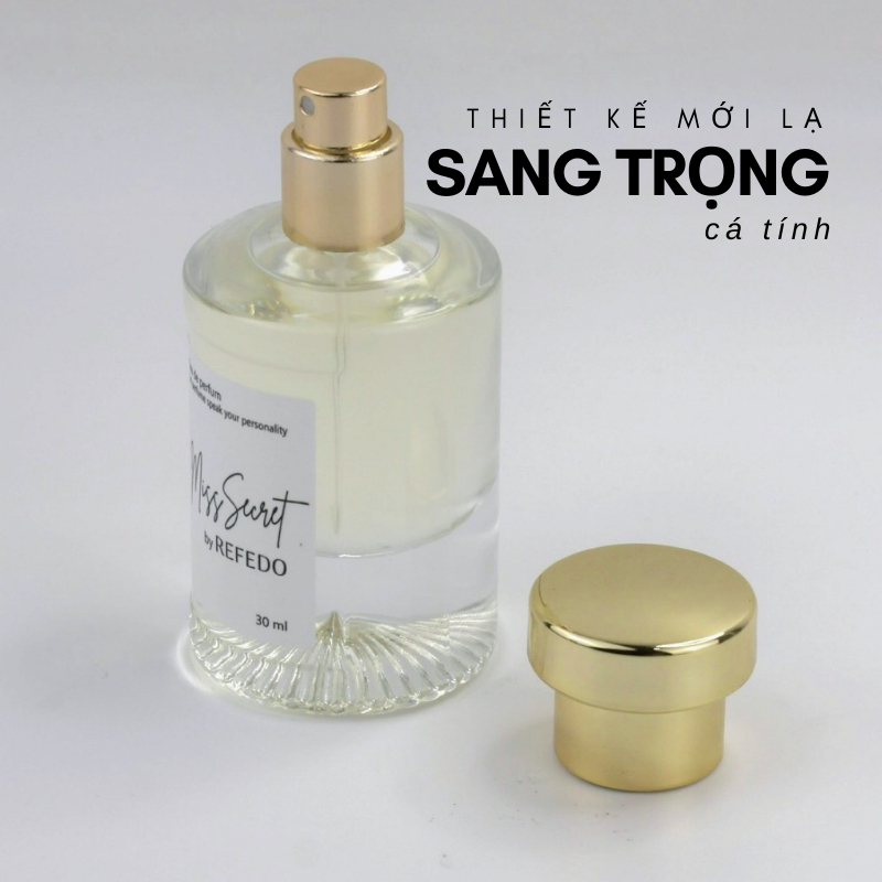 Nước Hoa Nữ REFEDO CHAI THIẾT KẾ 30ML 50ML, Tinh dầu thơm nước hoa cho nữ thơm lưu hương lâu ngọt nhẹ nhàng quyến rũ