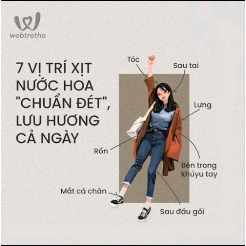 Nước hoa nữ 212 hương thơm quyến rũ gợi cảm lôi cuốn.