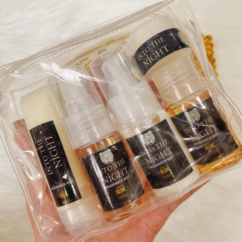 INTO THE NIGHT - Mẫu Chai Xịt Thơm USA