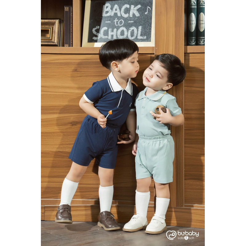 Bộ ngắn tay cổ Polo - Ponie BPN130308