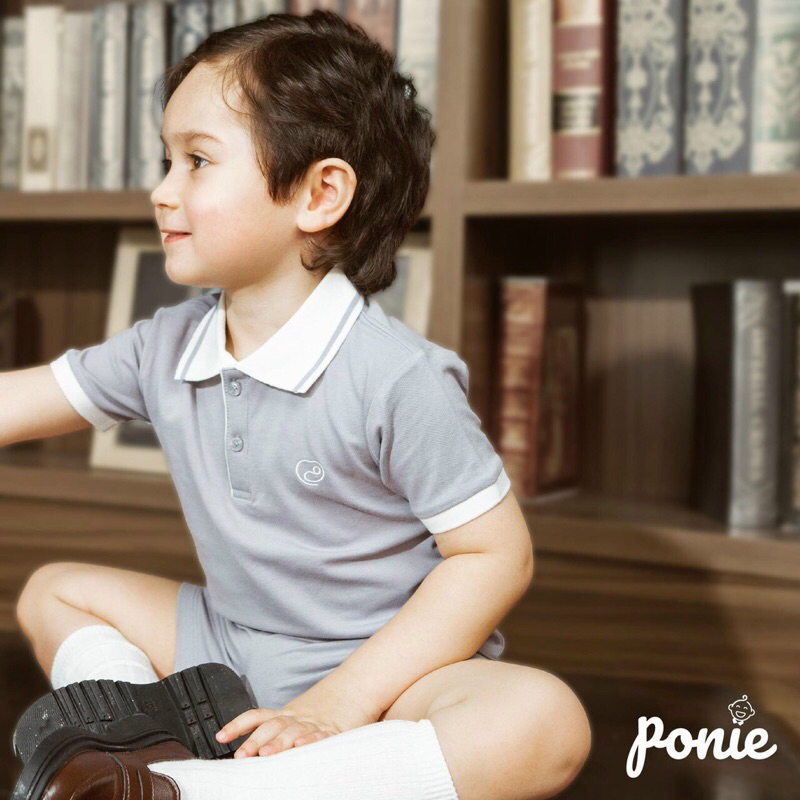 Bộ ngắn tay cổ Polo - Ponie BPN130308