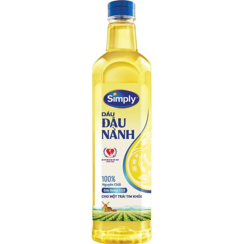 Dầu ăn Simple 1l, 2l