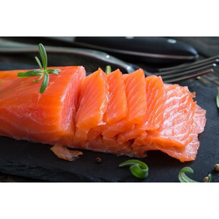 CÁ HỒI PHI LÊ XÔNG KHÓI - 500g