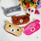 Bóp móc khoá Gấu dâu Lotso Vải bông nhung