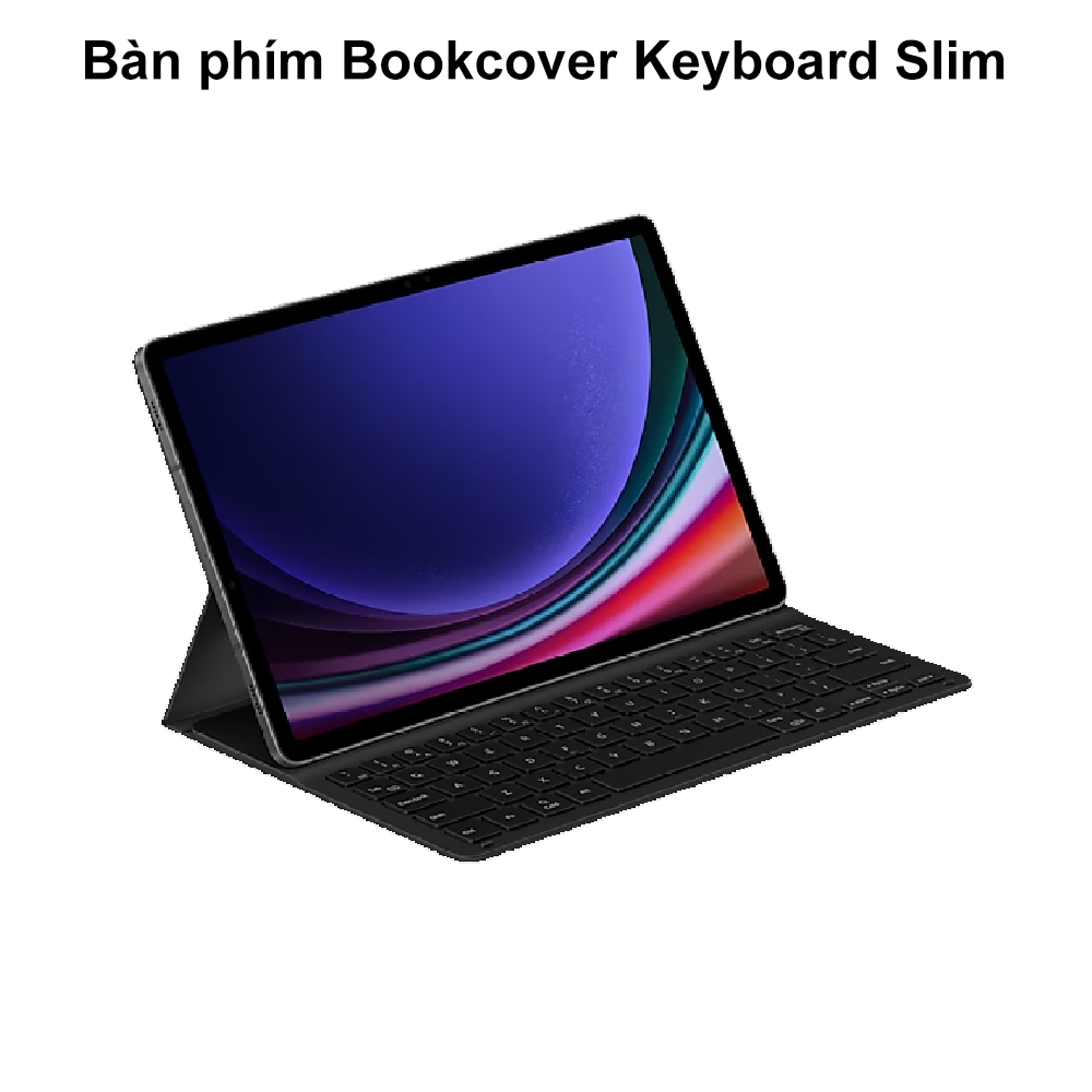 Bao da bàn phím Bookcover keyboard Samsung Galaxy Tab S9/S9+/Tab S9 Ultra