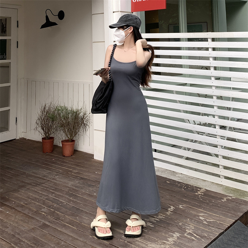 Đầm Maxi Nữ Hai Dây,Váy 2 dây Dáng Dài 2 Màu Thun Tăm Lạnh Cực Tôn Dáng SV834 HOASUMO