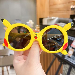 Beautycoco🍊Kính Mát Hình Pikachu Dễ Thương Chống Tia UV Cho Bé