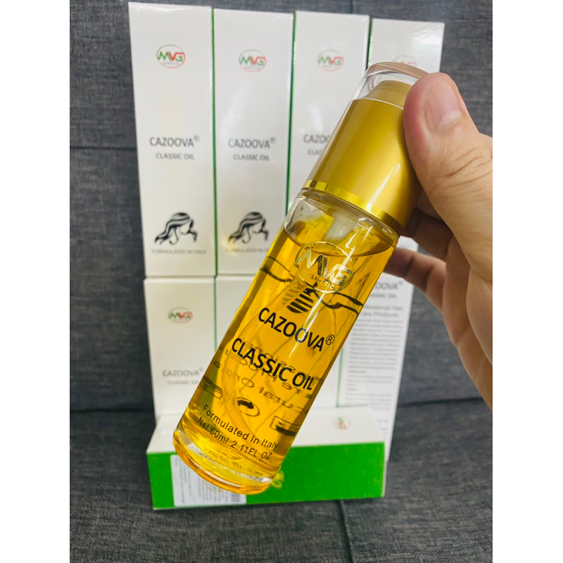 Tinh dầu dưỡng tóc CAZOOVA Classic Oil 60ml CHÍNH HÃNG chiết xuất từ hạt Macca!!!!