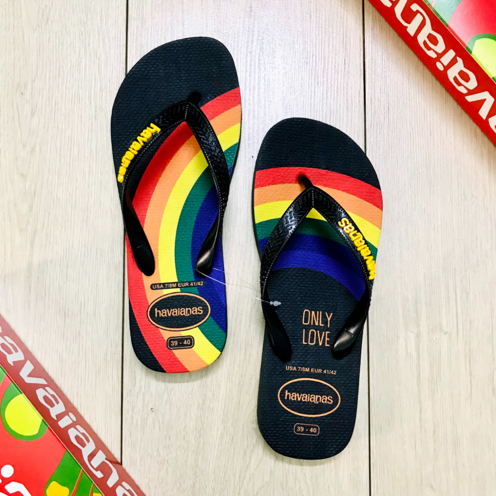 Dép Havana Nam   Dép Kẹp Nam Tông Lào Nam Havanas Xỏ Ngón Đi Biển Full Box Đế Cao Su Cao Cấp Đẹp Hot Trend