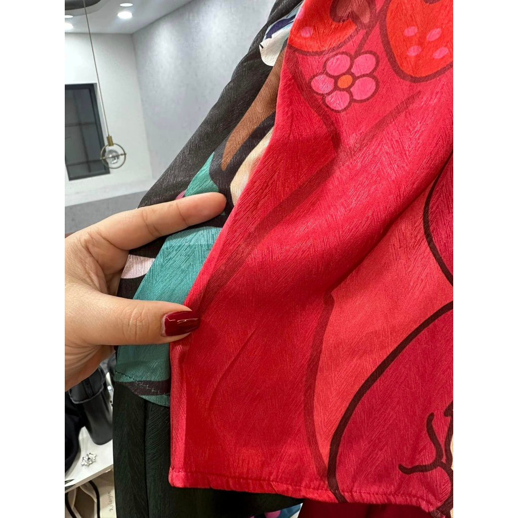 BỘ pizama bigsize LỤA XƯỚC ÁNH KIM