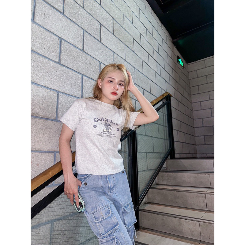 Áo Thun Baby Tee CC Chiliclub 99k