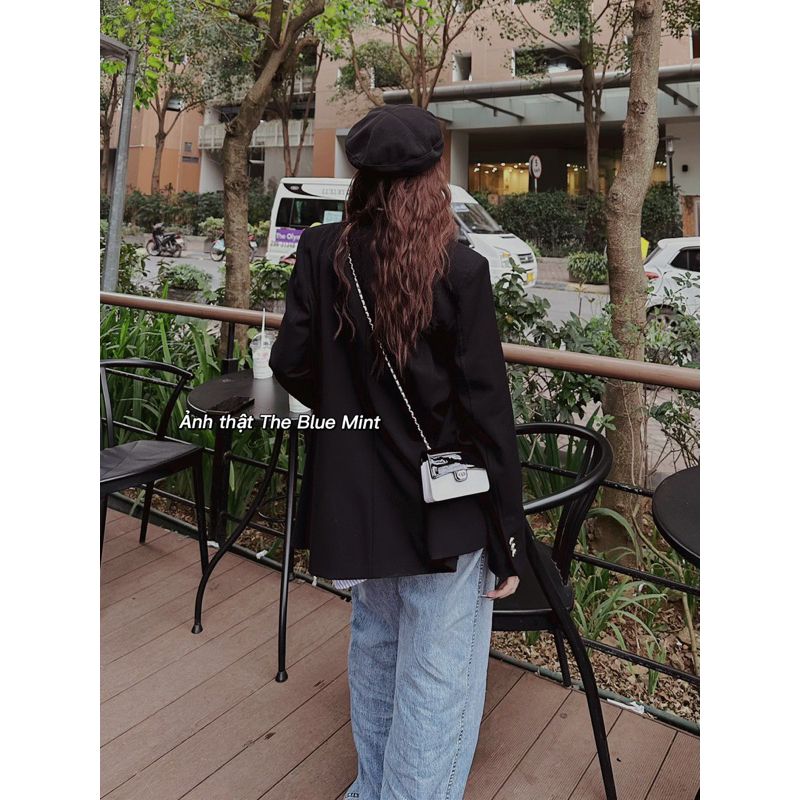 Túi Plastic Mini có quai đeo chéo