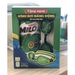 Thức uống lúa mạch Nestlé Milo nguyên chất hũ nhựa 400g - Date mới