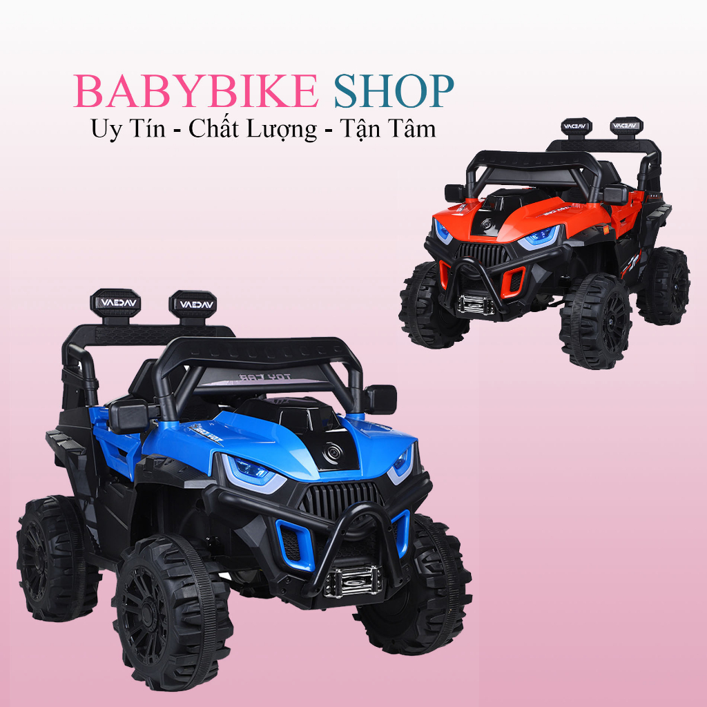 Xe ô tô điện cho bé 999 Xe ô tô điện địa hình có điều khiển từ xa và tự lái.
