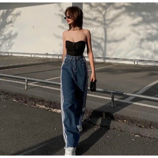 QUẦN JEANS ỐNG RỘNG