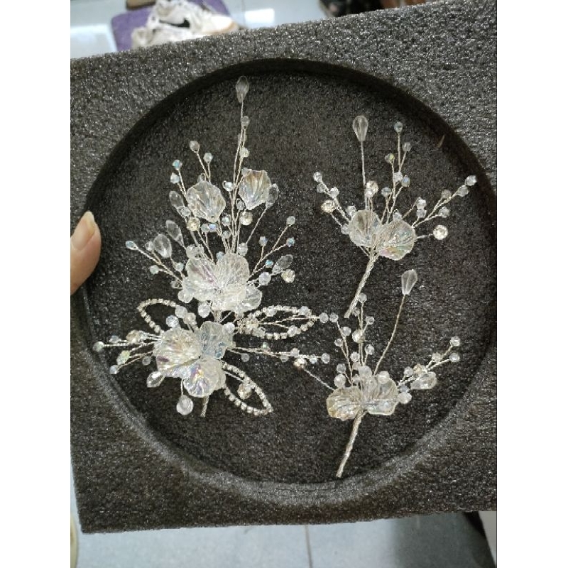 Cài tóc cô dâu giá xưởng