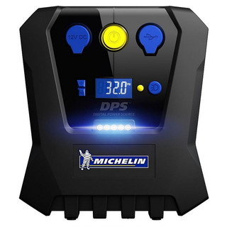 [CHÍNH HÃNG MICHELIN] - MÁY BƠM LỐP Ô TÔ TỰ NGẮT MICHELIN MODEL 12266 + ADAPTER CHUYỂN NGUỒN 12V-220V