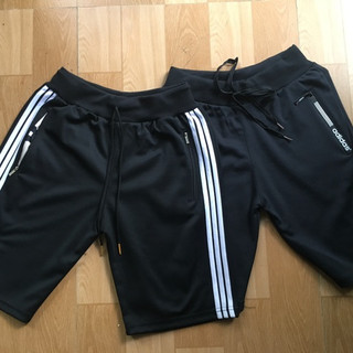 Quần short thun có khoá kéo