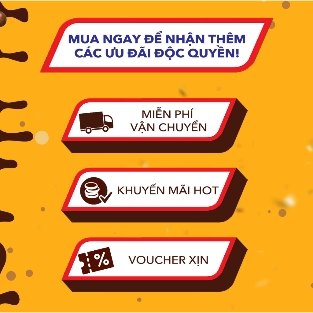 Combo 20 thanh kẹo Sô Cô la Snickers thanh 51g