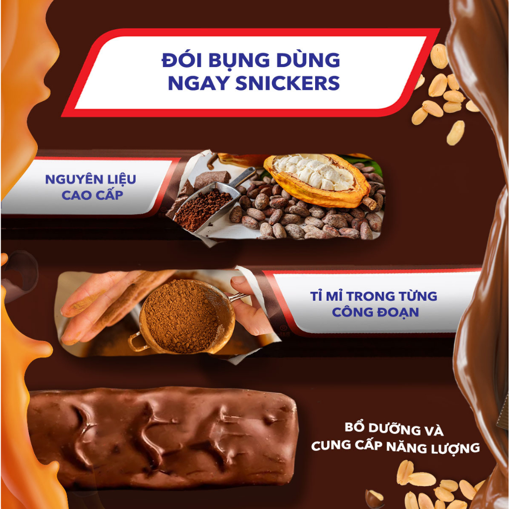 Kẹo Sô Cô La Snickers Funsize 240g