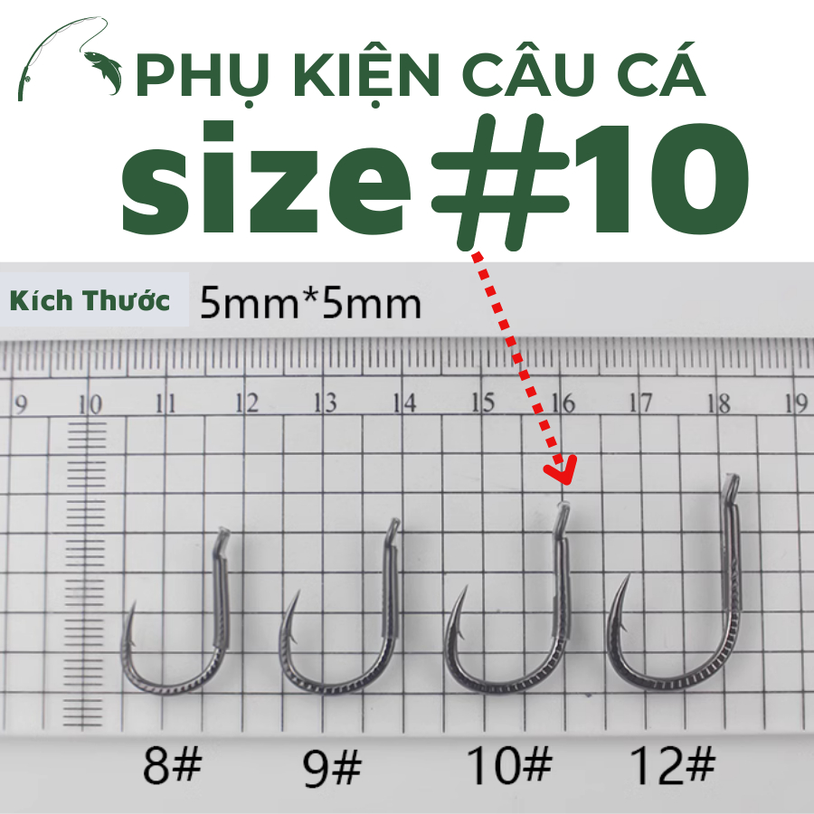 Lưỡi Câu săn hàng Tầm Xanh cao cấp , siêu cứng , chống oải nhanh , lưỡi Vênh