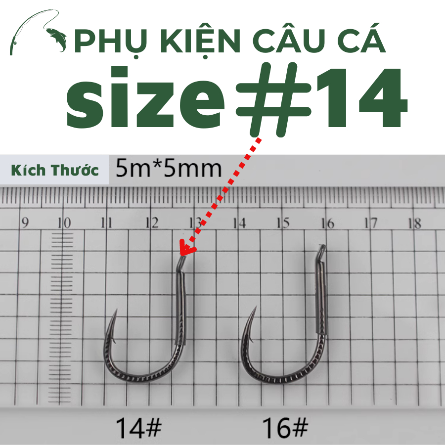 Lưỡi Câu săn hàng Tầm Xanh cao cấp , siêu cứng , chống oải nhanh , lưỡi Vênh