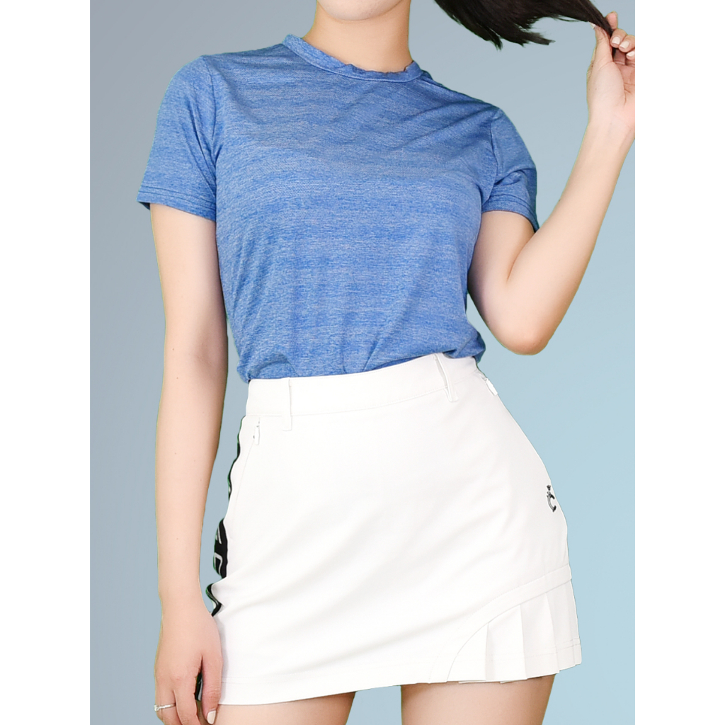 Áo Thun Trơn Nữ Basic Dáng Vừa Slim Fit Tee chất