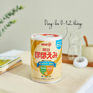 Sữa meiji nội địa Nhật lon/thanh 0-1 và 1-3 cho bé từ 0-3 tuổi