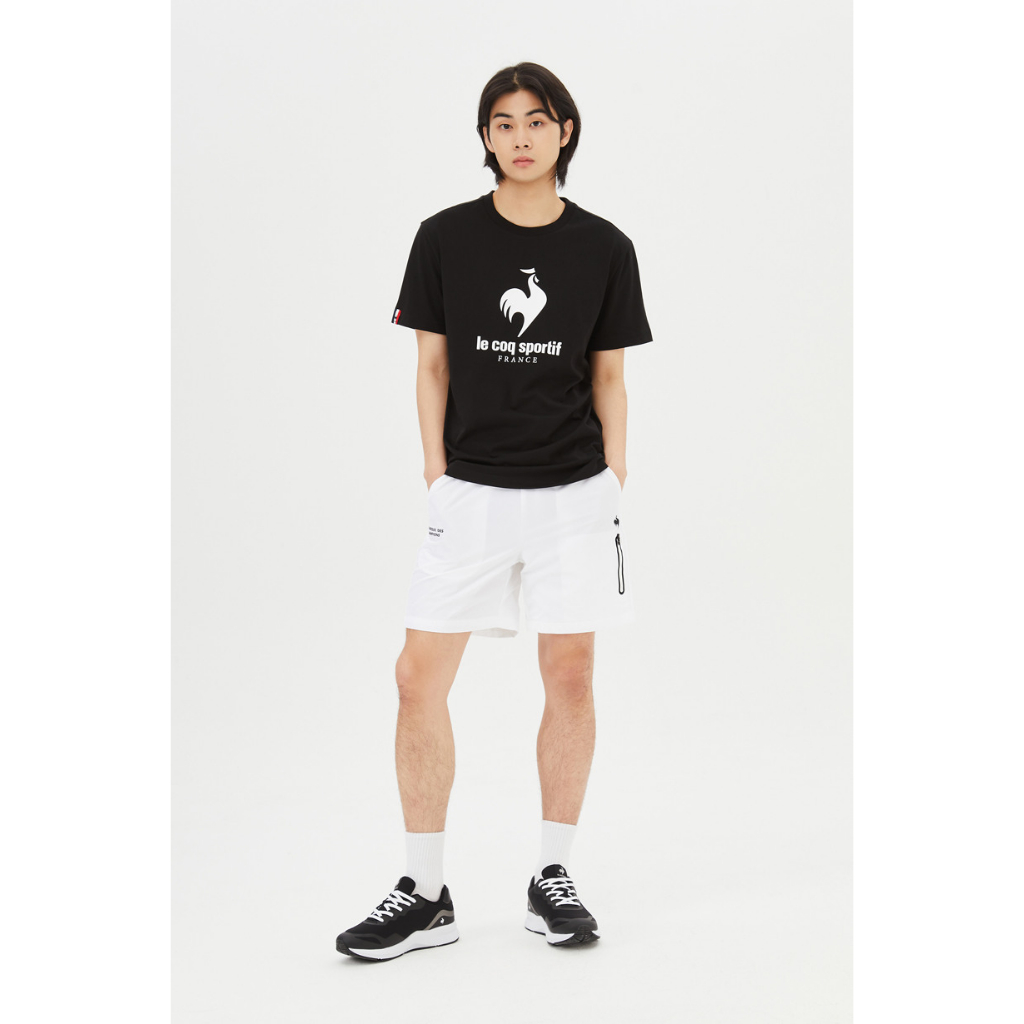 Áo T-Shirt Le coq sportif unisex - QO123TRS12-BLK0