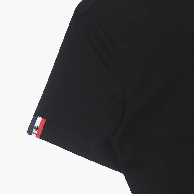 Áo T-Shirt Le coq sportif unisex - QO123TRS12-BLK0
