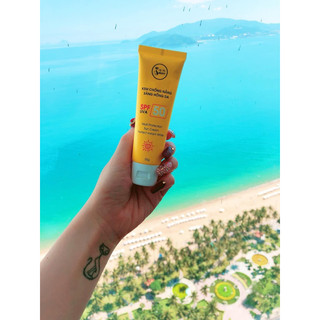 Kem chống nắng sáng hồng da my miu-tuýp 55gr-makeup da đều màu