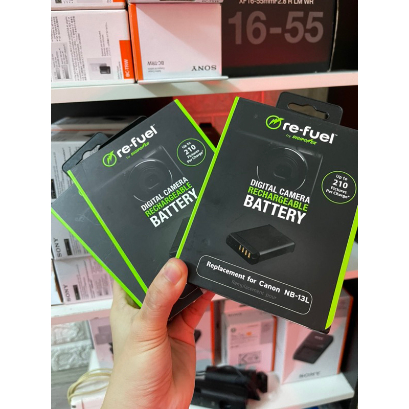 Pin Re-Fuel for Canon NB-13L dung lượng cao 1250mAh cho canon G5X G7X G7XII G7XIII