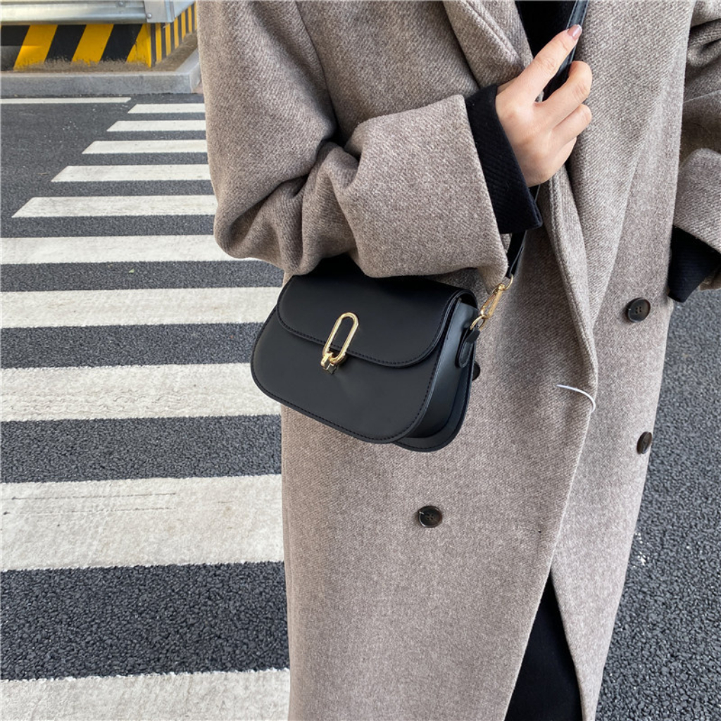 Túi xách nữ Túi đeo chéo đeo vai khoá cài phong cách thời trang hàn quốc TX37