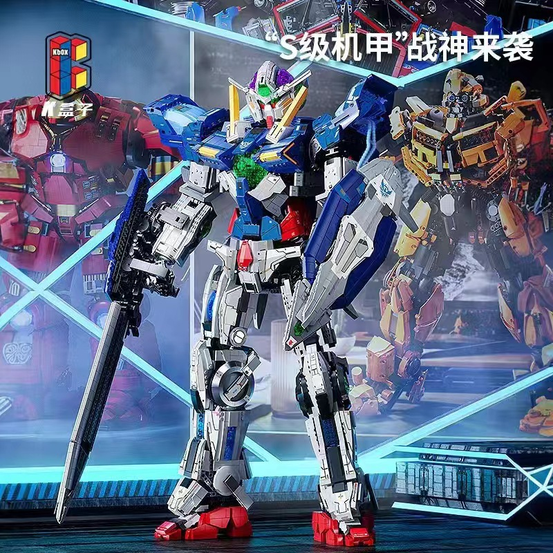 Xếp Hình Gundam Thần Chiến Tranh Qingtian Mecha Kbox V 5012