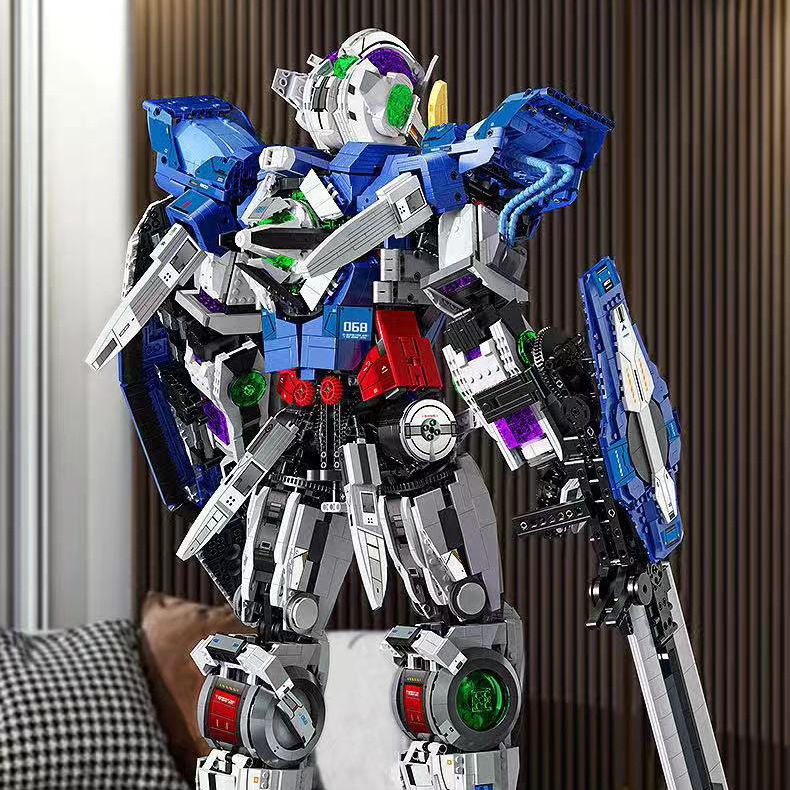 Xếp Hình Gundam Thần Chiến Tranh Qingtian Mecha Kbox V 5012