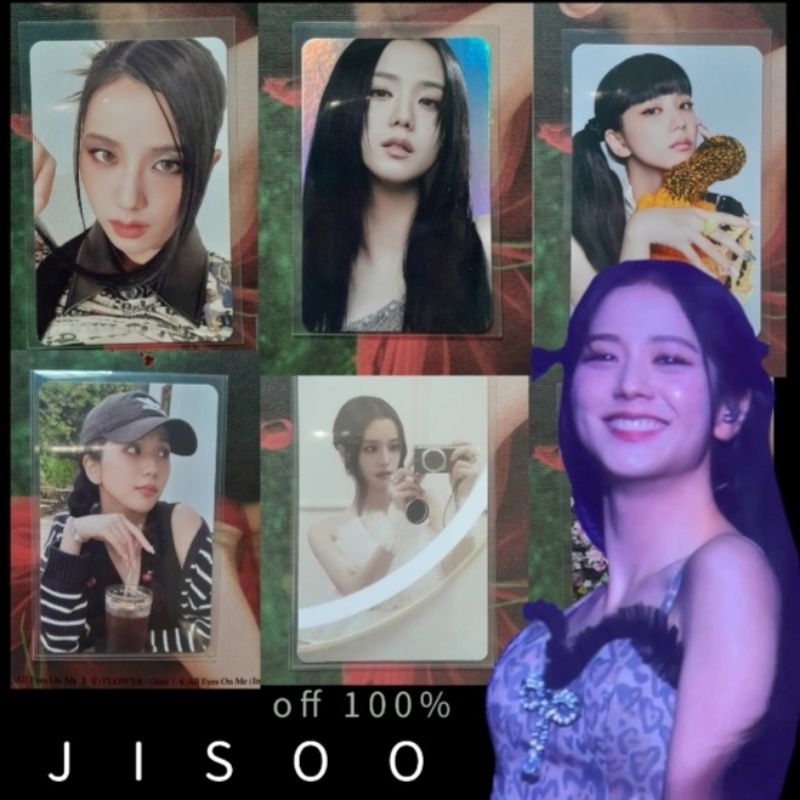 Card bo góc Jisoo chính hãng.