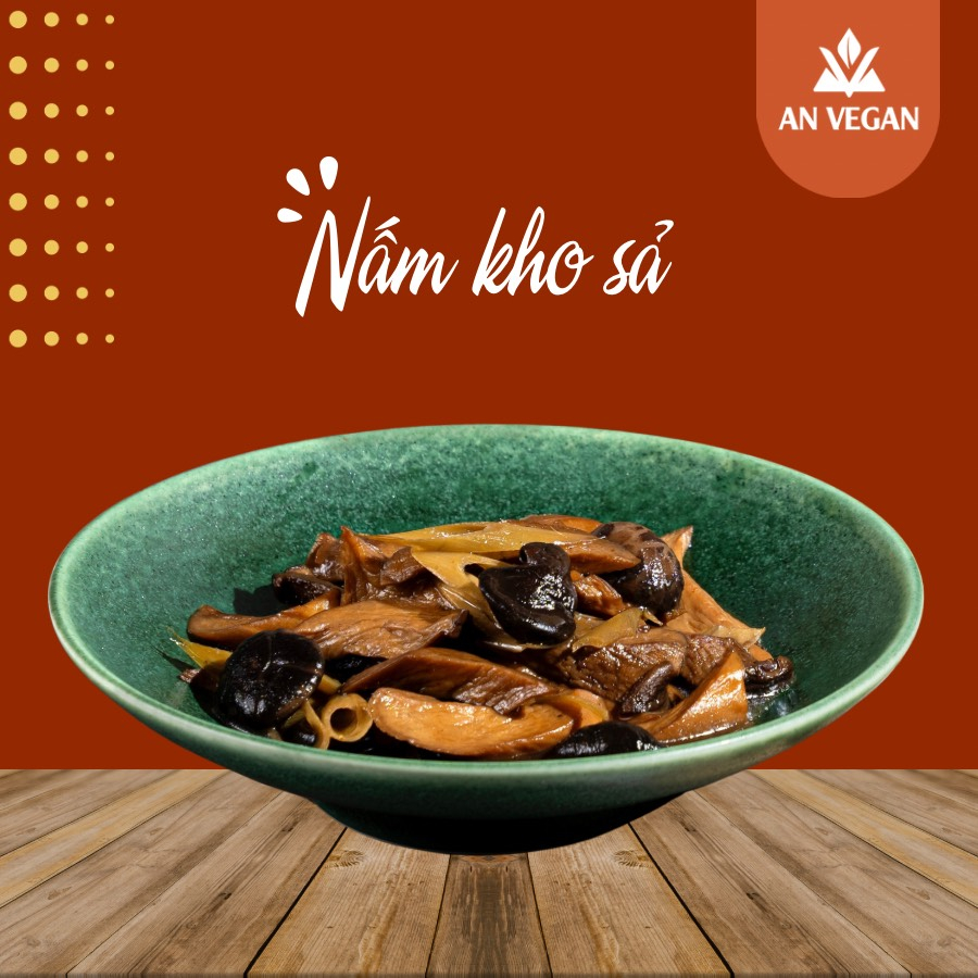 Nấm Đùi Gà Kho Sả (Chỉ Ship HỎA TỐC Hà Nội)