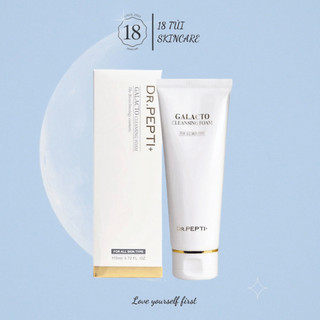 Sữa rửa mặt tạo bọt dr.pepti galacto cleansing foam 110ml