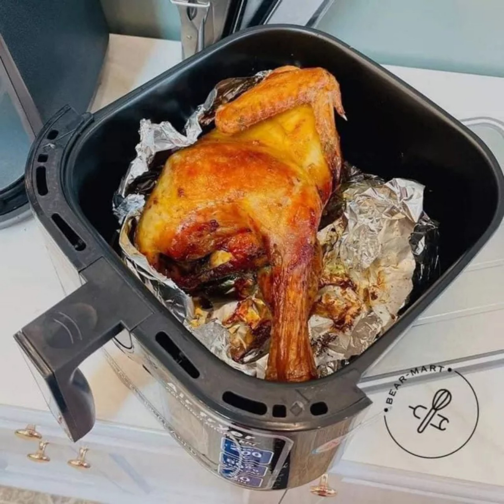 Nồi chiên không dàu 12l MISU LOUIS có nắp kính