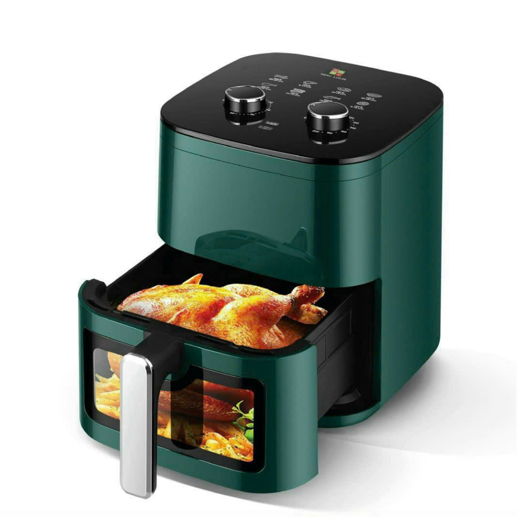 Nồi chiên không dàu 12l MISU LOUIS có nắp kính