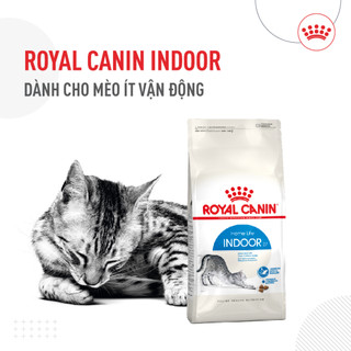 [hoả tốc pettohouse] Gói lẻ thức ăn cho mèo trưởng thành Royal Canin indoor 1kg hạt khô sản xuất tại pháp
