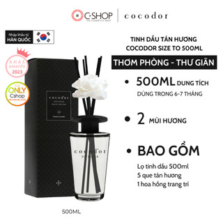 [HOT] Tinh dầu tán hương Cocodor Diffuser big size 500ml thơm phòng, tỏa hương thư giãn _Mỹ phẩm Hàn Quốc chính hãng