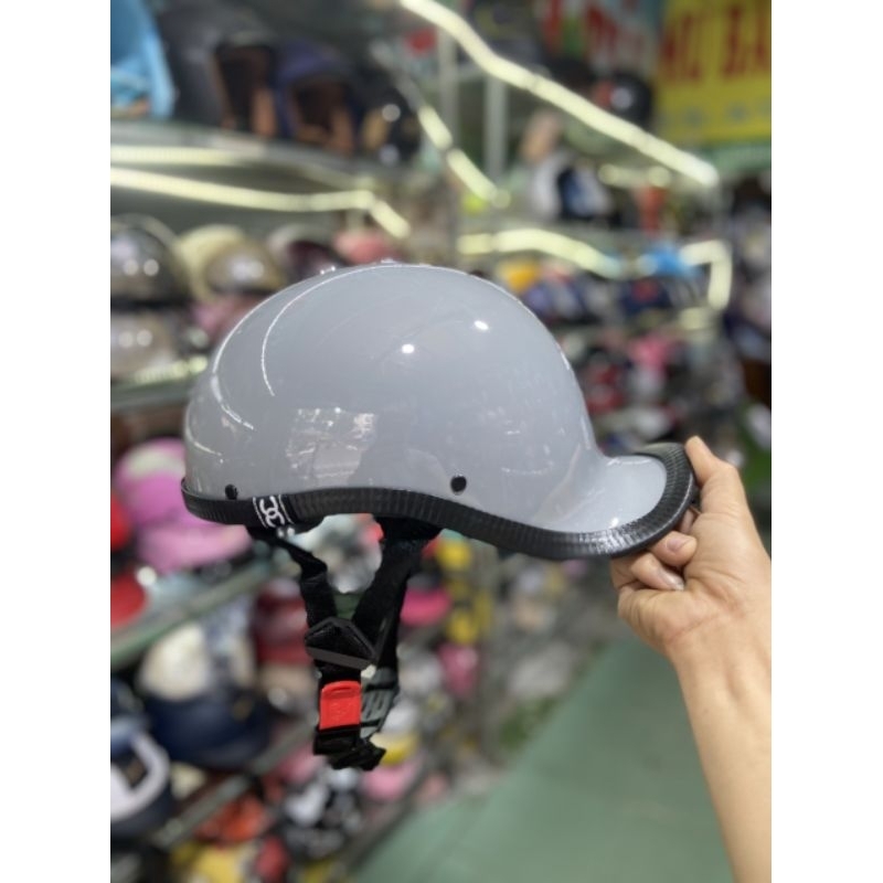 Mũ bảo hiểm ngựa cong đội ngược  mũ gangter hàng đẹp