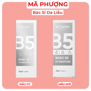 Tinh chất cấp ẩm phục hồi cho da dầu mụn DRCEUTICS B5 Basic Hydration