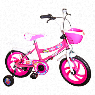 Xe Đạp Trẻ Em Nhựa Chợ Lớn 14 inch K107 Cho Bé Từ 3 đến 4 Tuổi
