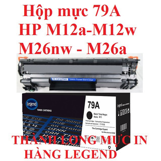 Hộp mực 79a Mực in HP LaserJet Pro M12a-M26a-M12w-M26nw Loại tốt có hộp
